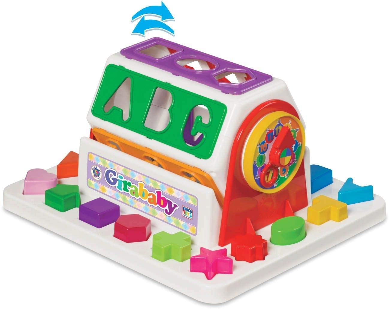 Brinq Mercotoys 400 Gira Baby Didatico