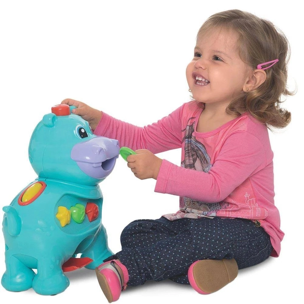 Amiguinho Comilao Hipopotamo 412 Mercotoys