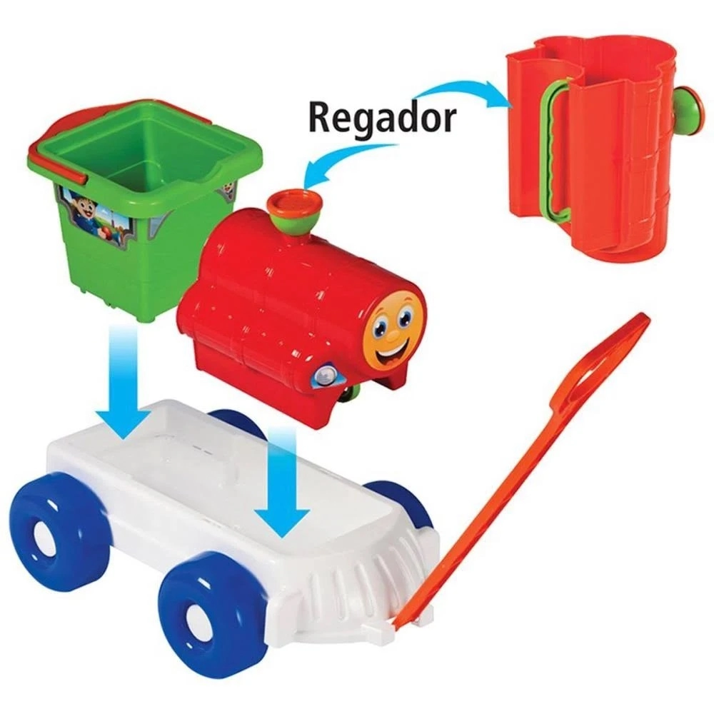 Trem Praia 656 Mercotoys