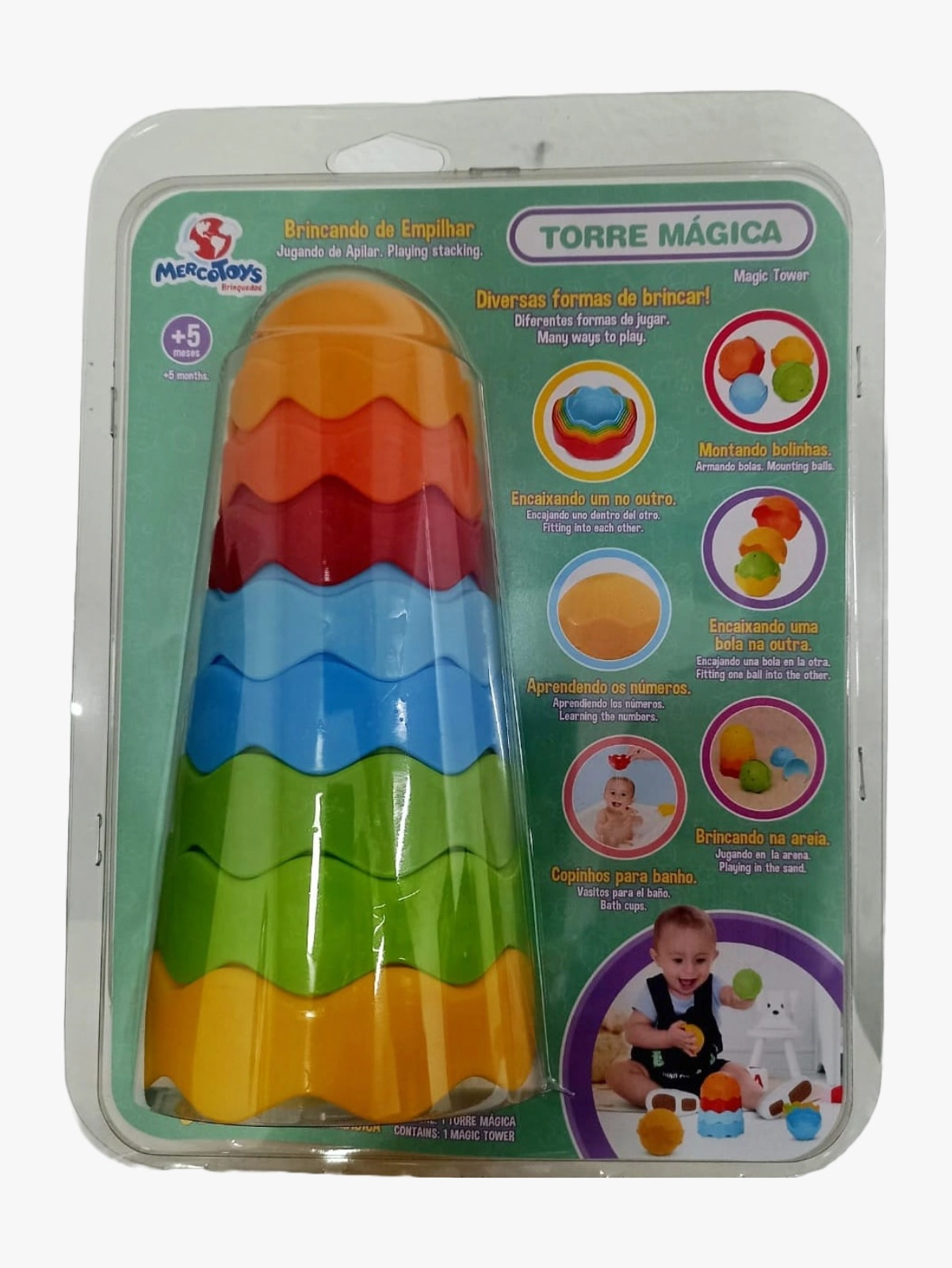 Torre Magica Didatico 458 Mercotoys