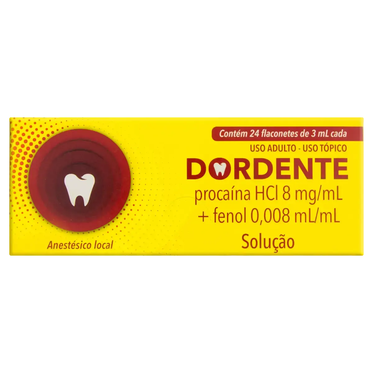 Dordente Hearst Caixa 24 Flaconetes 3ml Cada