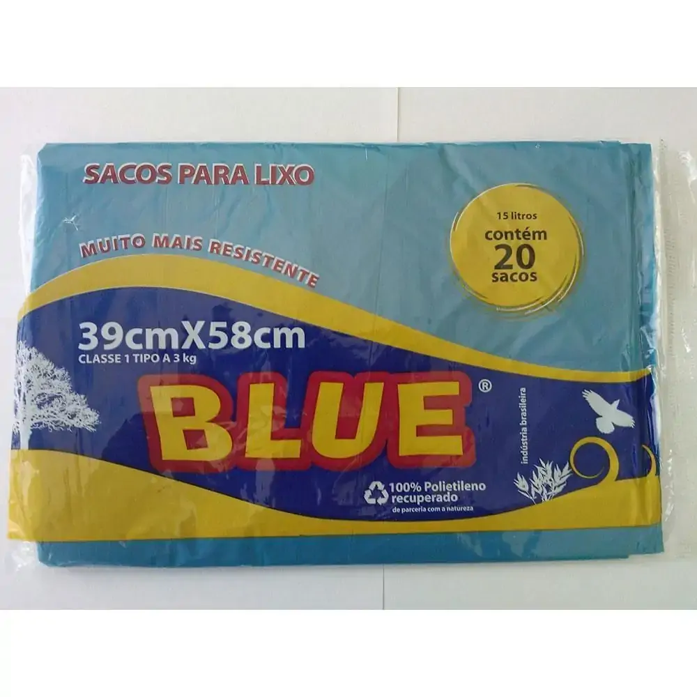 Saco P/ Lixo Ki Saco Blue