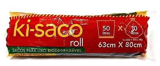 Saco Lixo Ki Saco Oxi Bio Preto C/10
