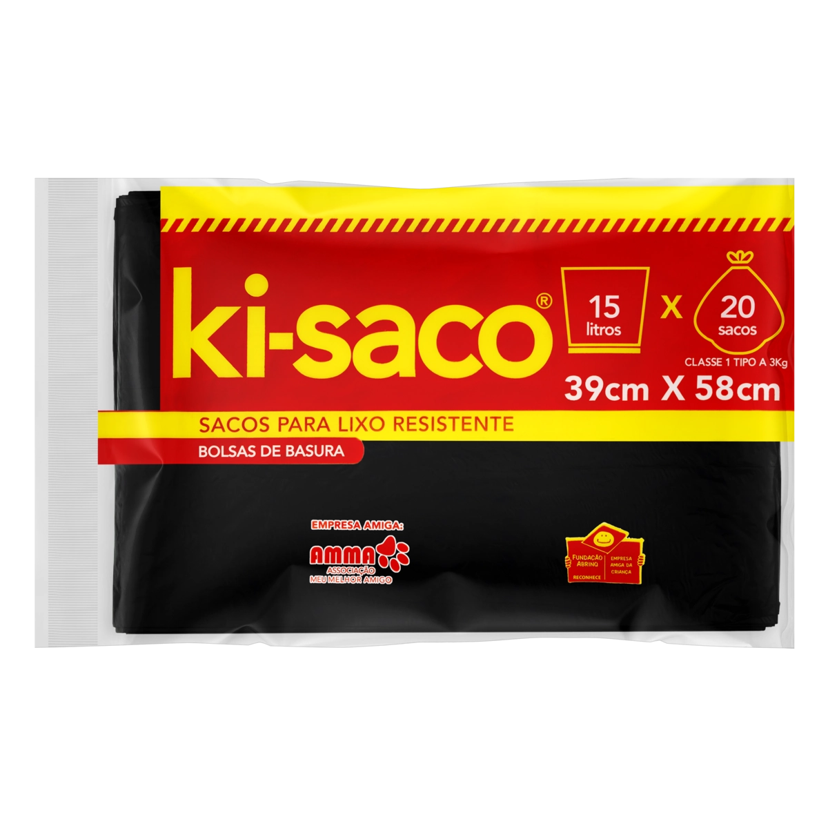 Saco Para Lixo Tipo A 15l Ki Saco 20 Unidades
