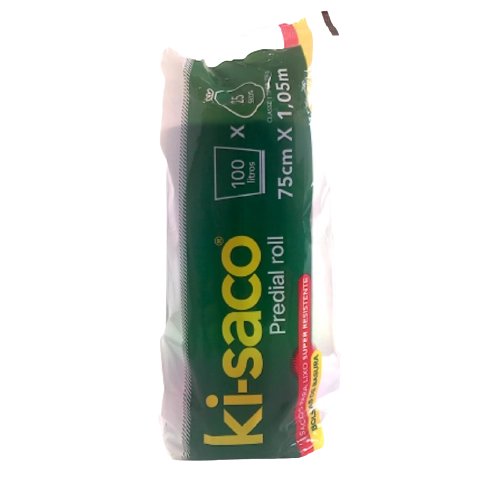 Saco Lixo Ki Saco 100l Rolo C/ 25 Un