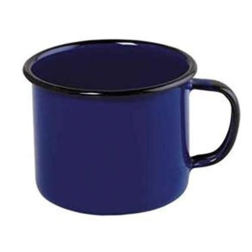 Caneca Esm Azul Metalou 180ml