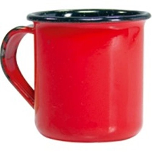 Caneca Esm Vermelha Metalou 180ml