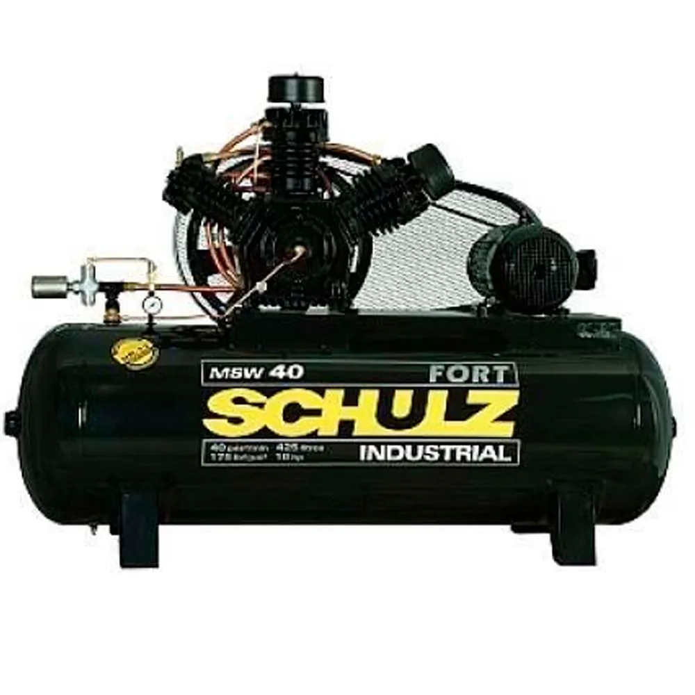 Compressor de Ar Schulz Fort MSW 40 Pés 425 Litros 10 CV Trifásico 220V