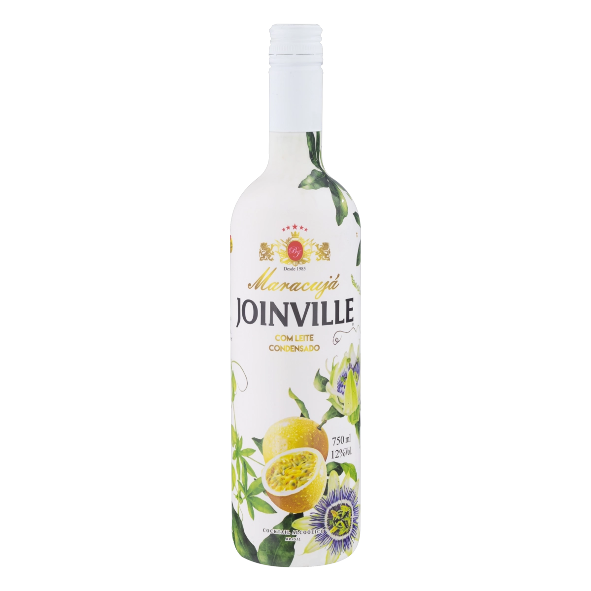 Coquetel Alcoólico Maracujá Com Leite Condensado Joinville Garrafa 750ml