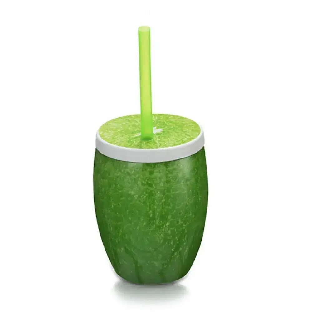 Copo Plastico Injetemp Limao C/canudo 650ml