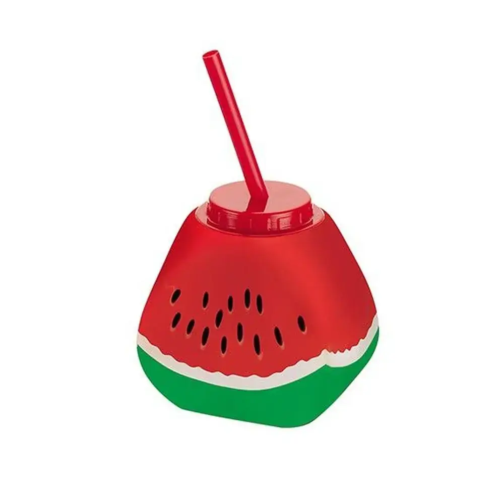 Copo Injetemp 650ml Fatia Melancia C/ Canudo
