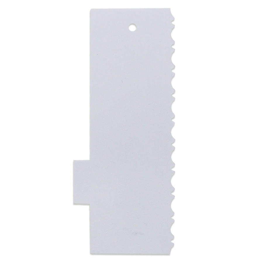 Espátula de Confeiteiro Retangular 23 Cm Modelo 5 Ideal para Confeitaria Plástico, Injetemp 307700 - 148130