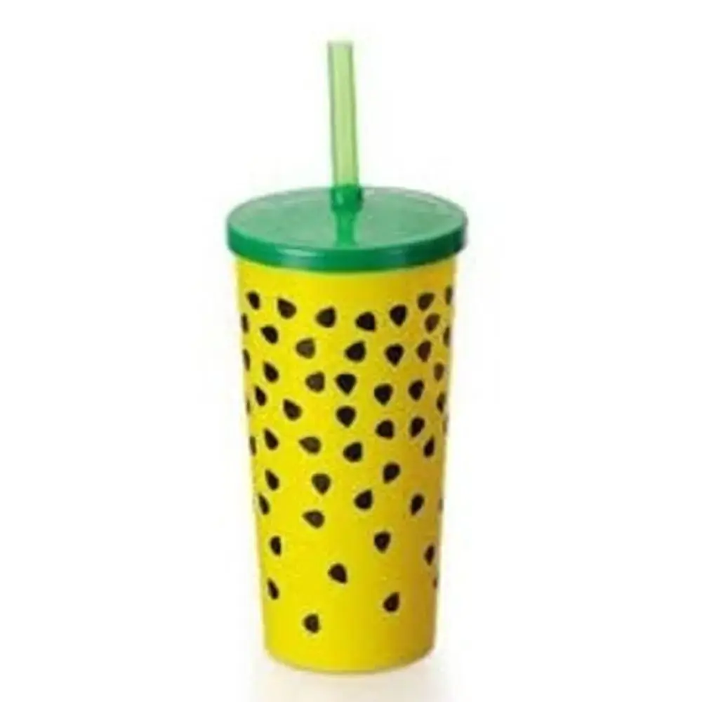 Copo Estampa Fruta Maracuja C/can 600ml