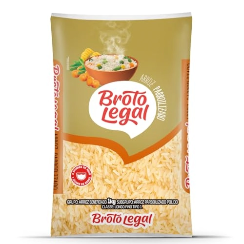 Arroz Broto Legal 1kg Parbo Tipo 1