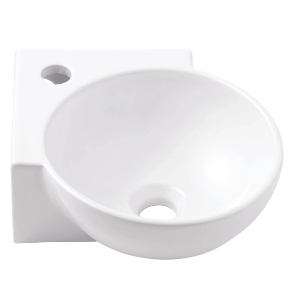 Lavatório Suspenso Oval 12,5x29x39,5cm Branco Canto Celite