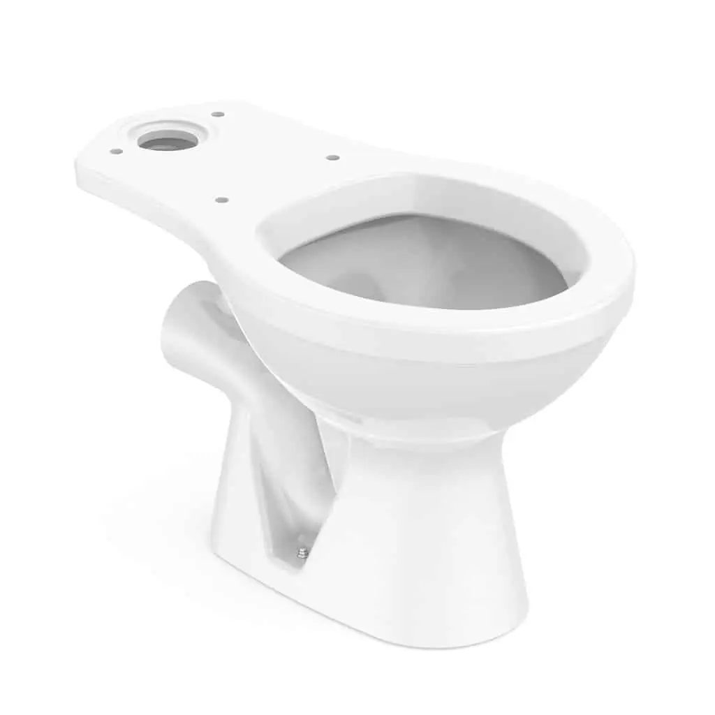 Bacia Para Caixa Acoplada Saída Horizontal Azálea Branco Celite