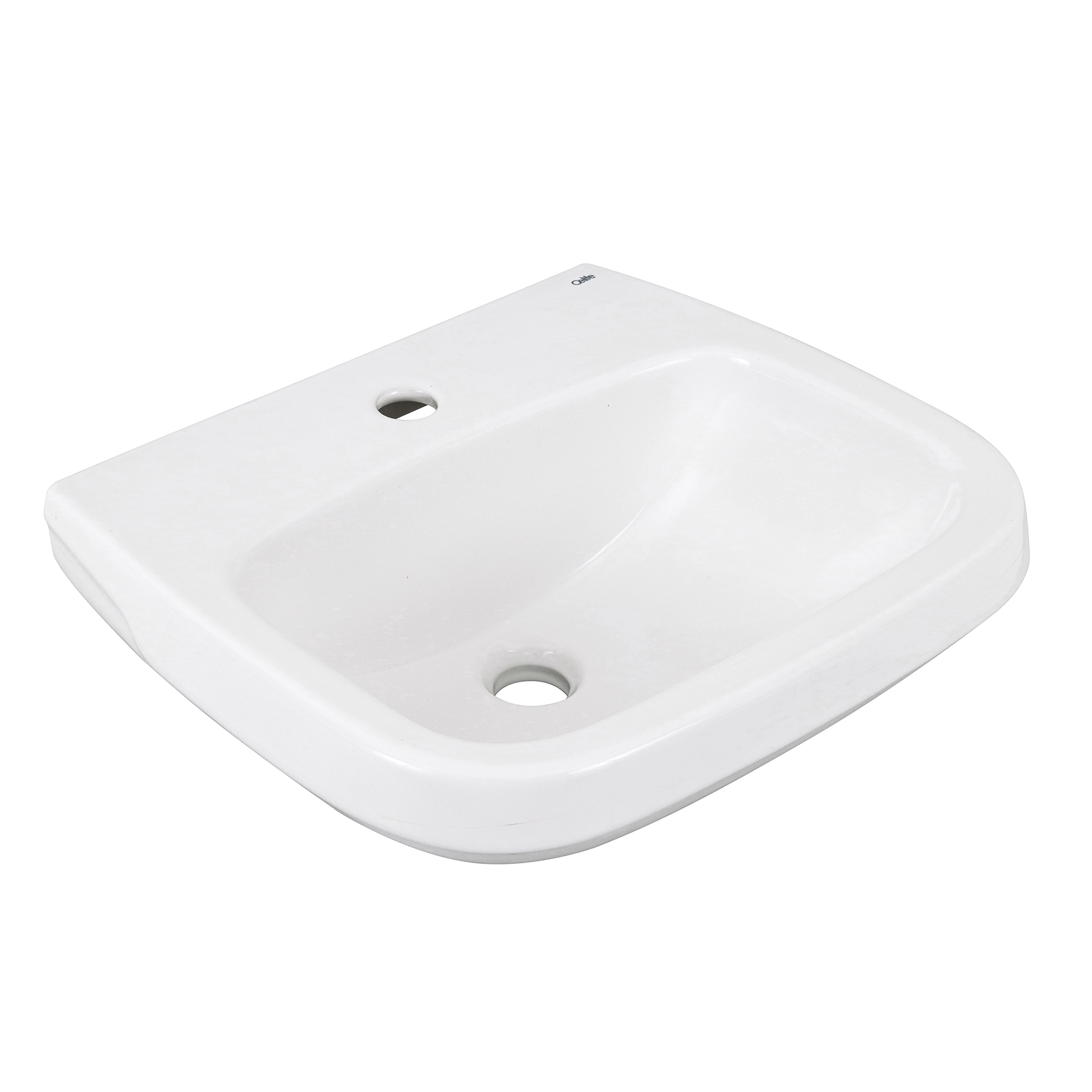 Lavatório para Coluna Retangular 16,5x46,5x41cm Branco Like Celite