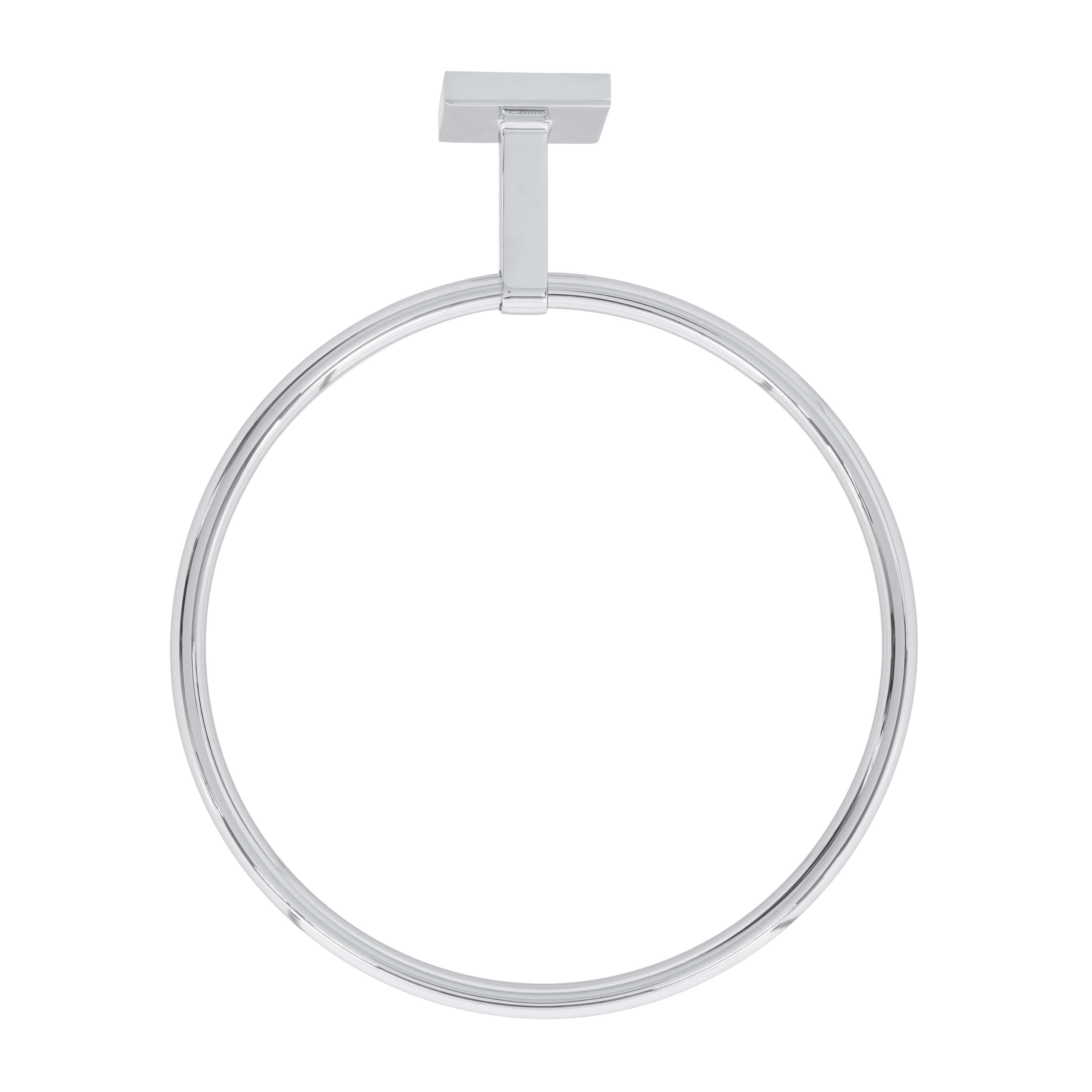 Porta Toalha Rosto Metal Argola Up Celite
