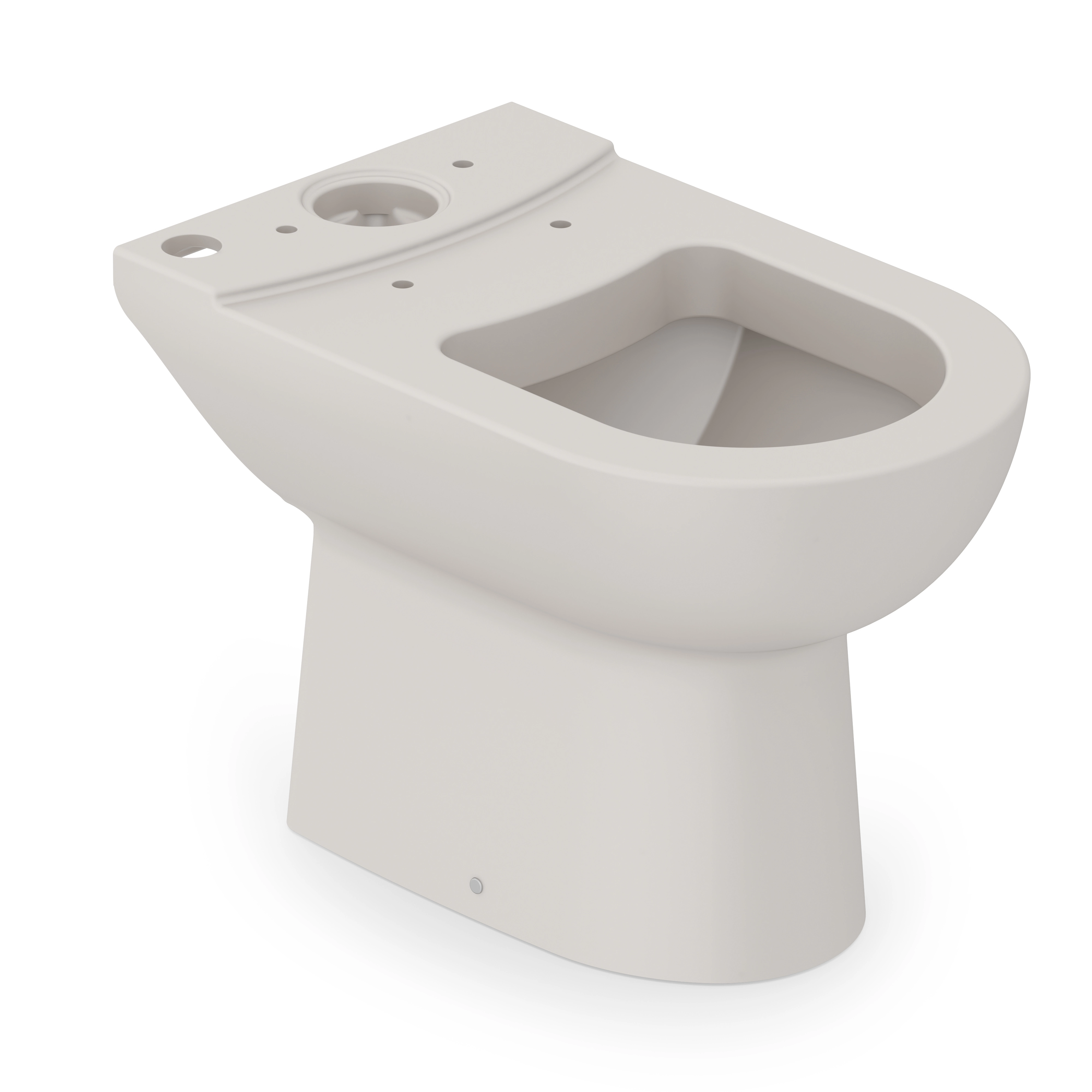 Vaso Sanitário para Caixa Acoplada Saída Vertical Smart Bege Celite