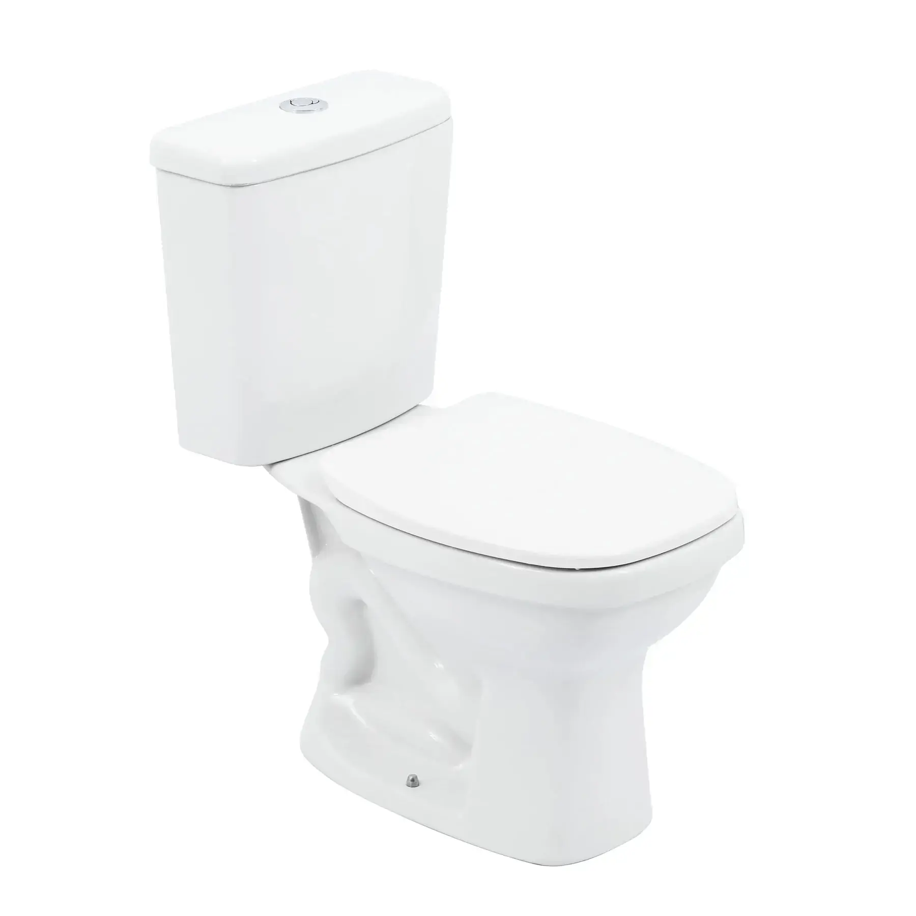Kit Bacia Com Caixa Acoplada Branca Itens De Instalação Like 3/6l