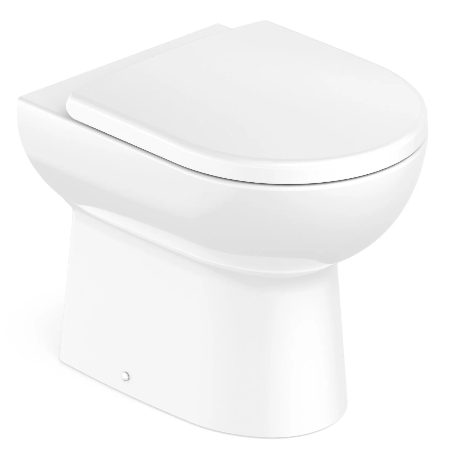 Vaso Sanitário Convencional Com Assento Soft Close Smart Celite Branco Brilhante