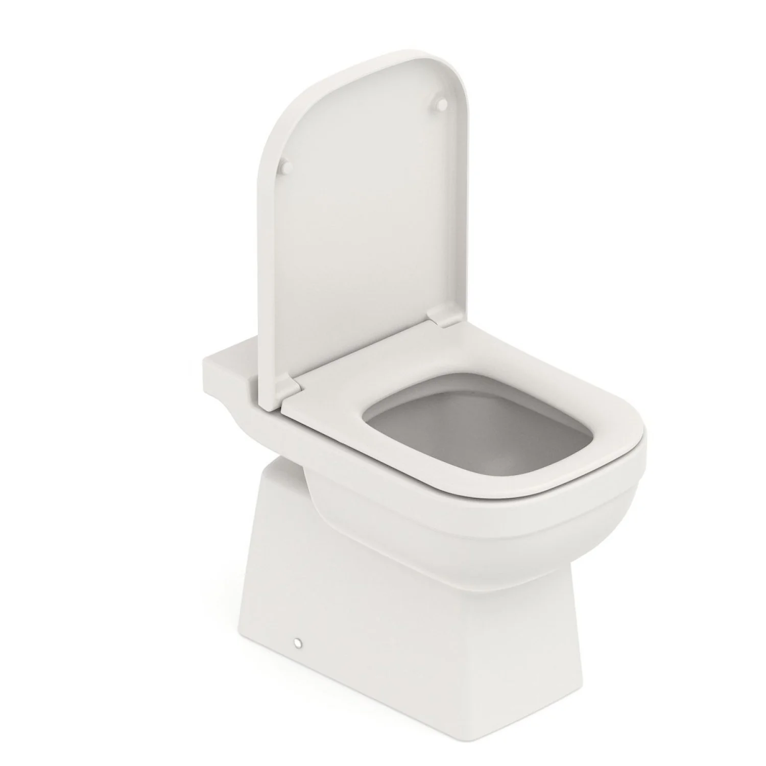 Vaso Sanitário Convencional para Descarga de Parede Bege Matte 3/6L Vertical Elite Celite