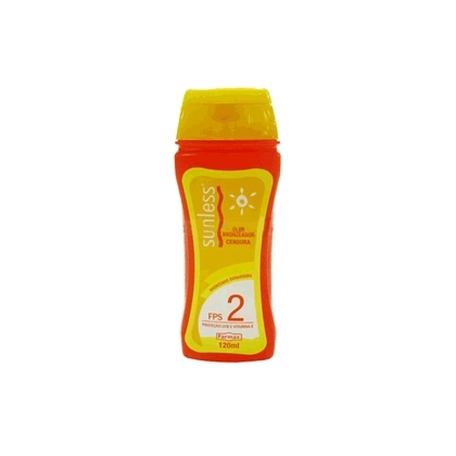 Óleo Bronzeador Sunless FPS 6 Cenoura 120ml