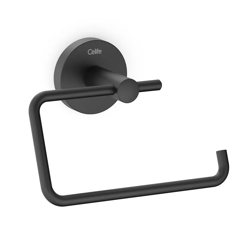 Papeleira Banheiro Celite New City Preto Matte B5012e70r0