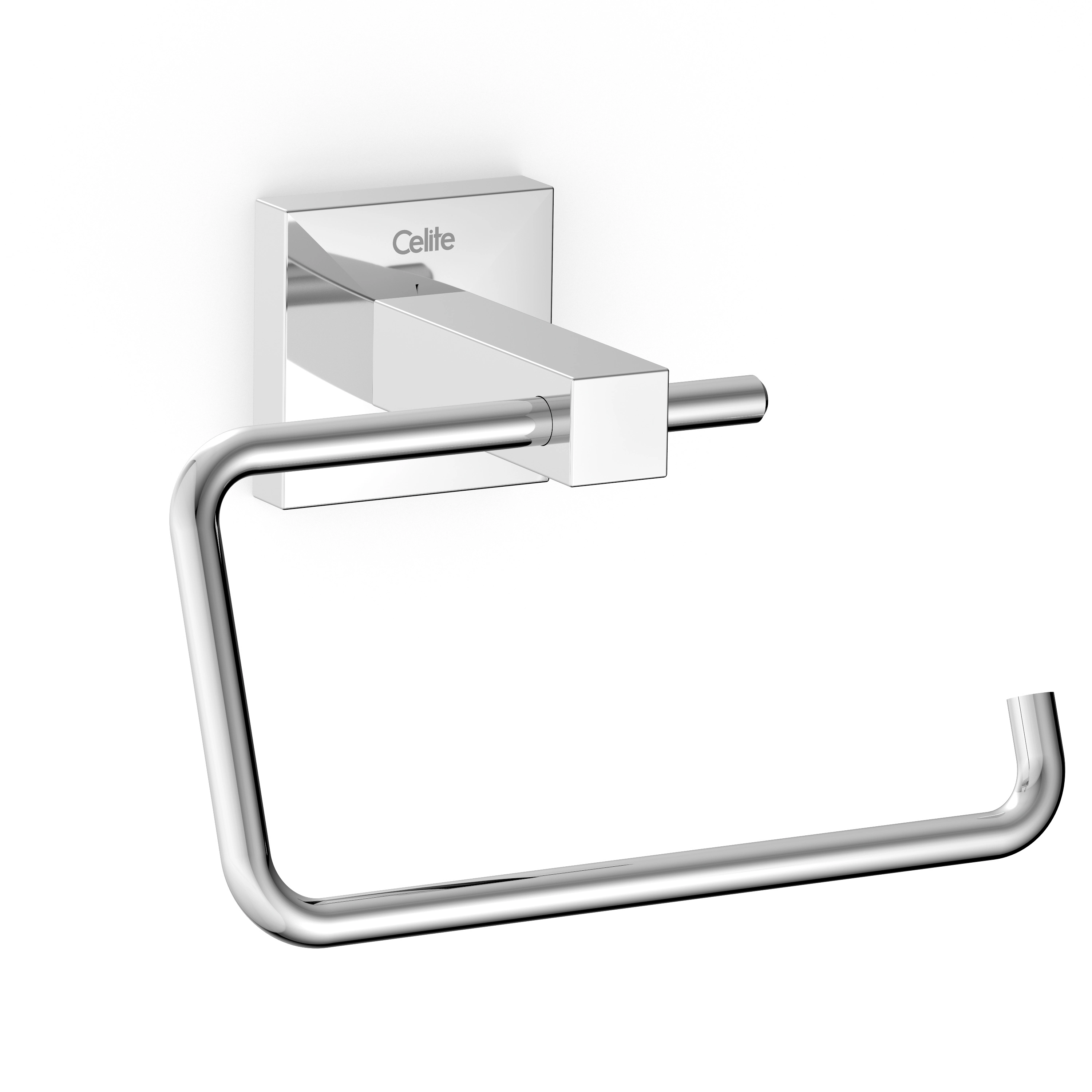 Porta Papel Higiênico de Parede Metal Elite Cromado Celite