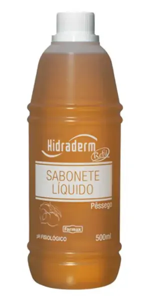 Hidraderm Sabonete Líquido Refil Pessego