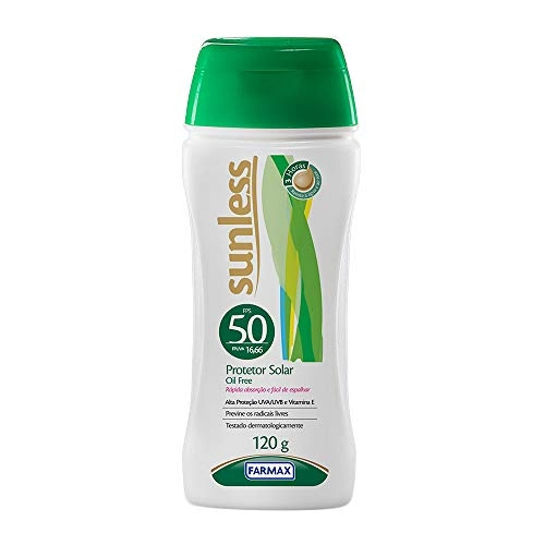 Protetor Solar Sunless FPS 50 Oil Free 120grs