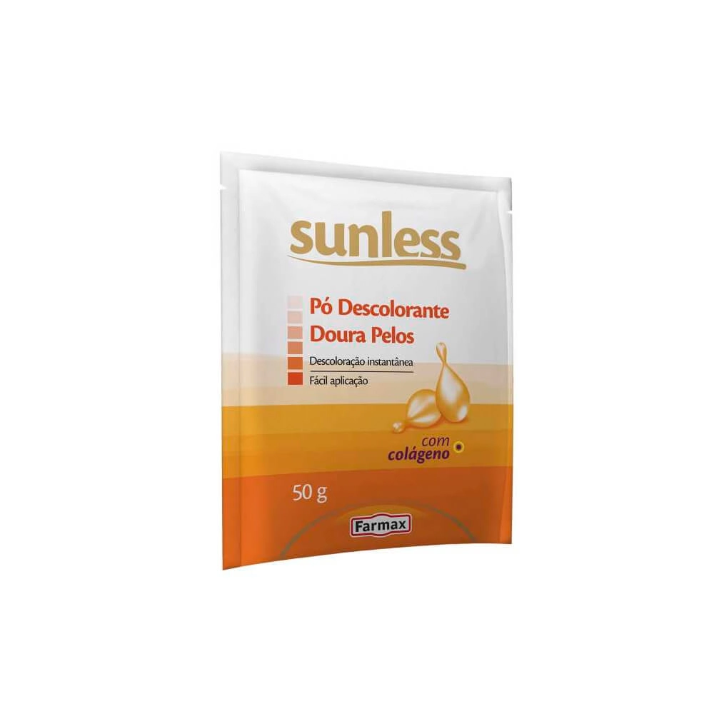 Po Descolorante Sunless Doura Pelos Sache 50g