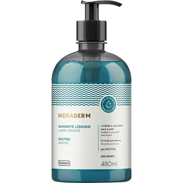Sab Liq 480ml Pump Neutro Hidraderm