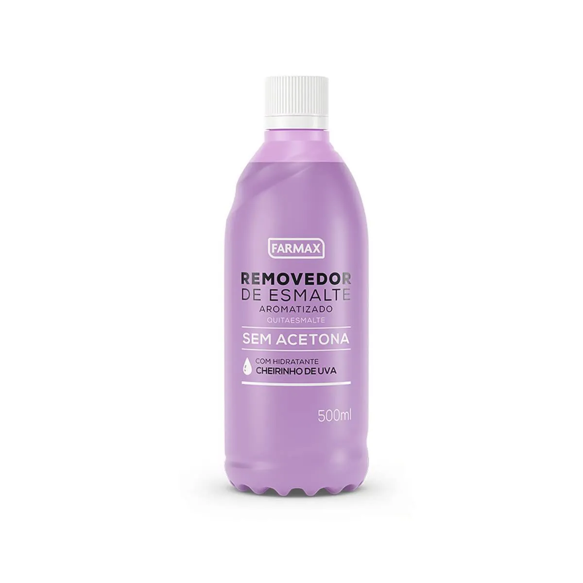Removedor Sem Acetona Uva 500Ml Farmax
