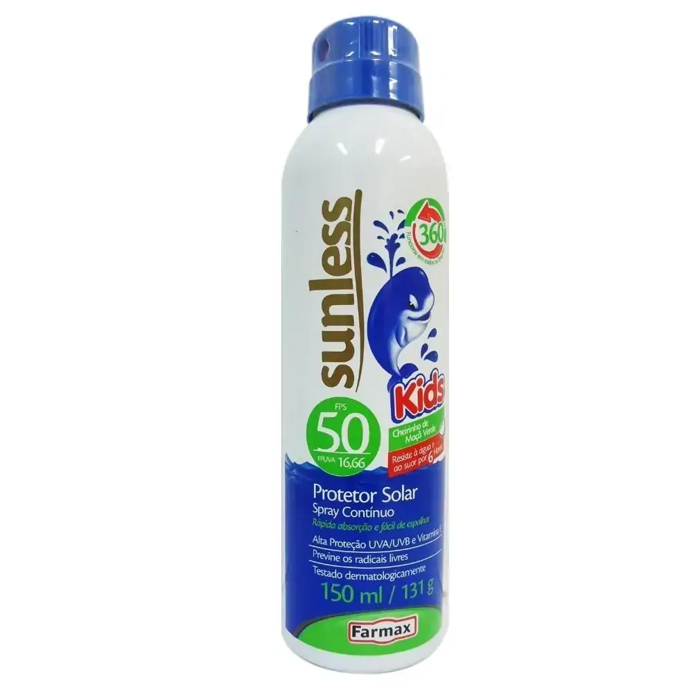 Prot Solar Sunless Spray Kids Fps 150ml