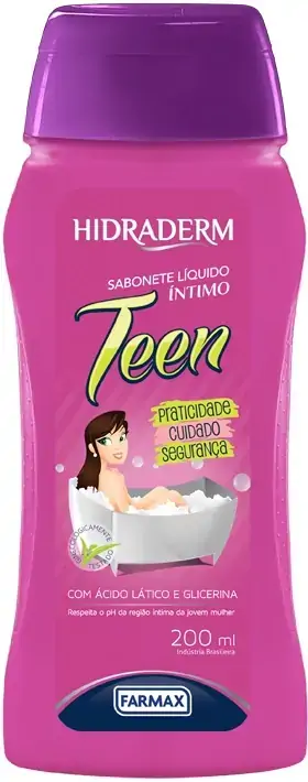 Sabonete Hidraderm Teen Farmax 200ml
