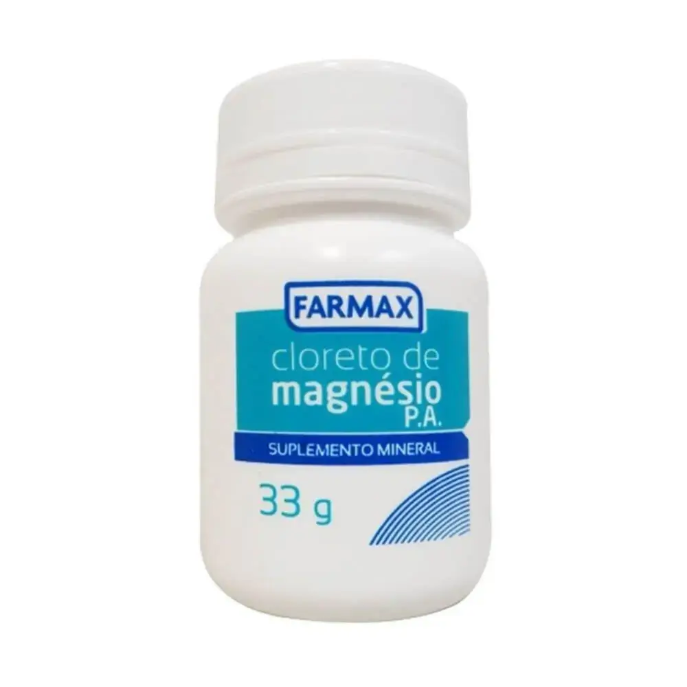 Cloreto de Magnésio em pó 33g Farmax
