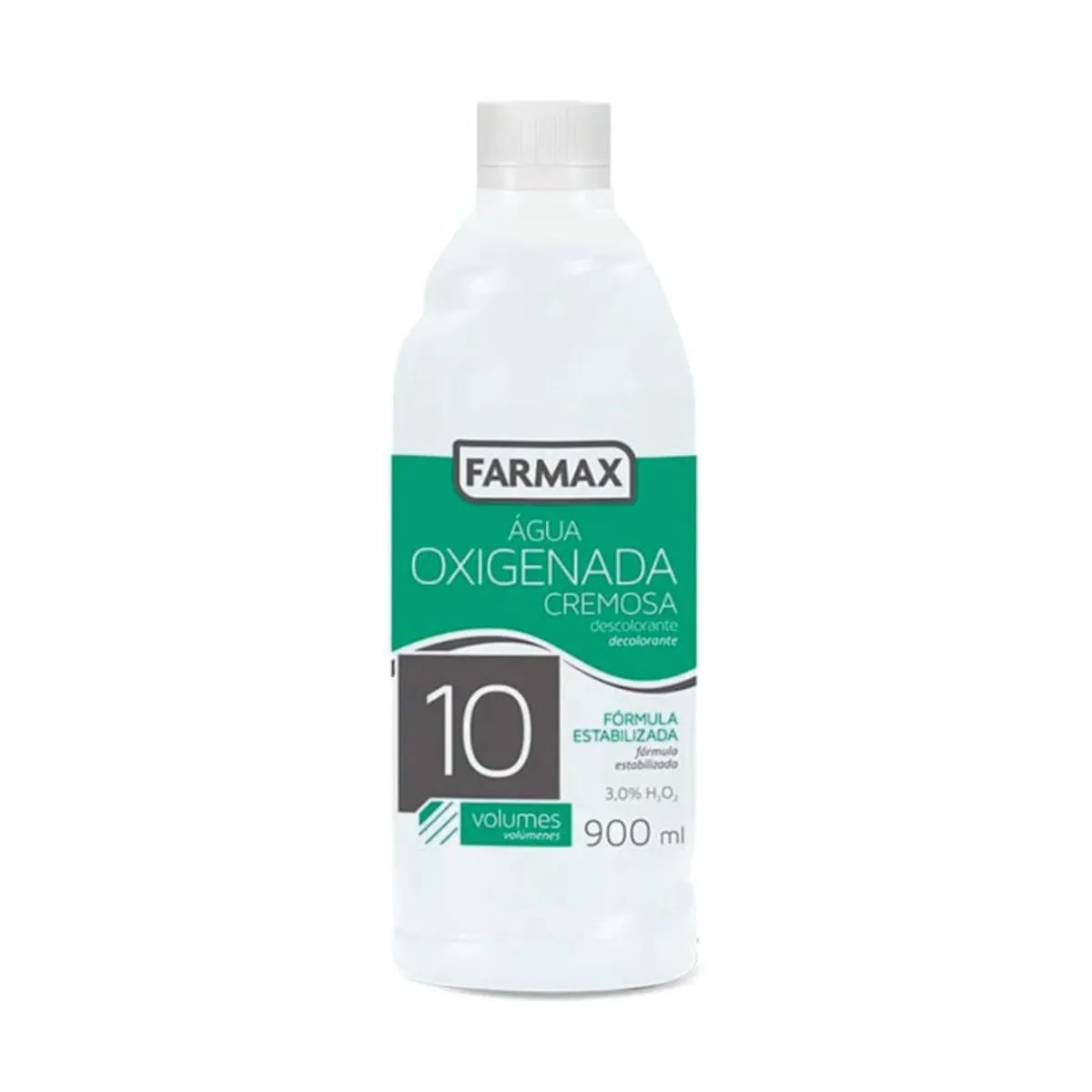 Agua Oxigenada Farmax Cremoso 10 Vol 900Ml