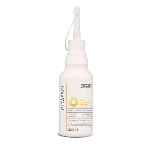 Óleo De Girassol Com Almotolia 200Ml Farmax