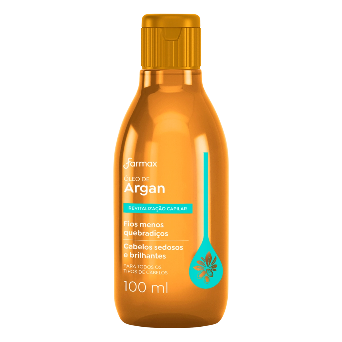 óleo De Argan Farmax Frasco 100ml