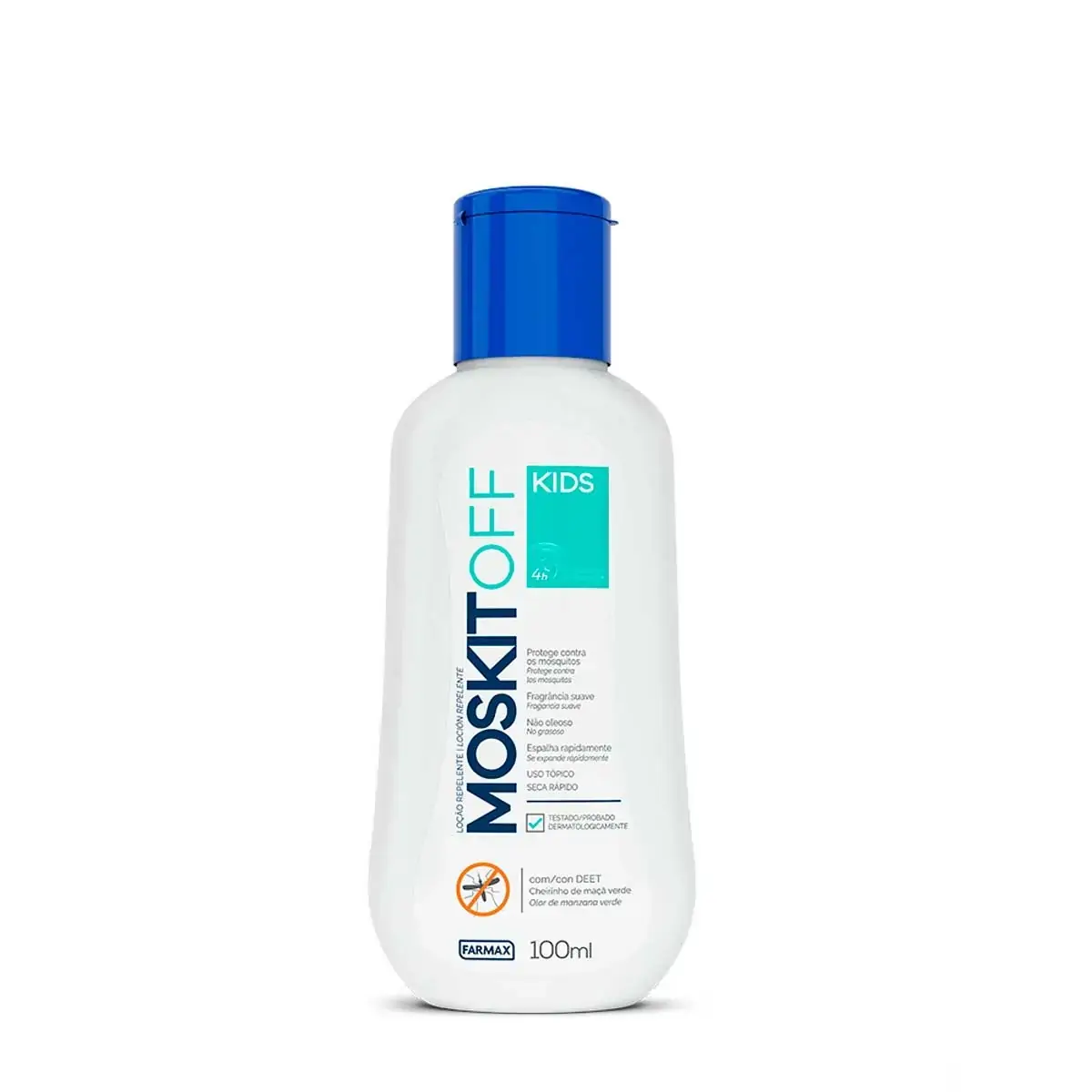 REPELENTE LOC MOSKITOFF KIDS 100ML FARMAX