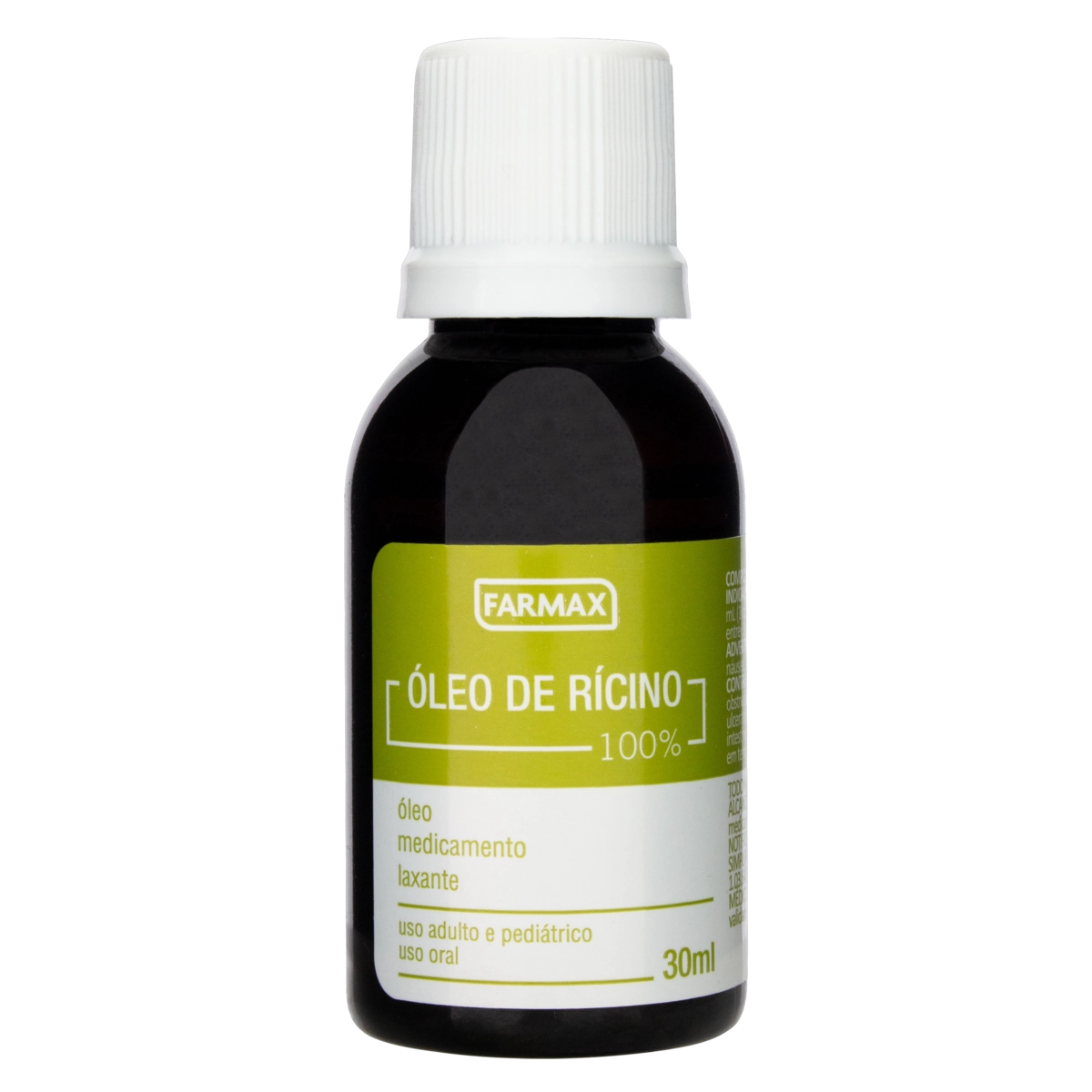 Oleo de Ricino 30ml Farmax