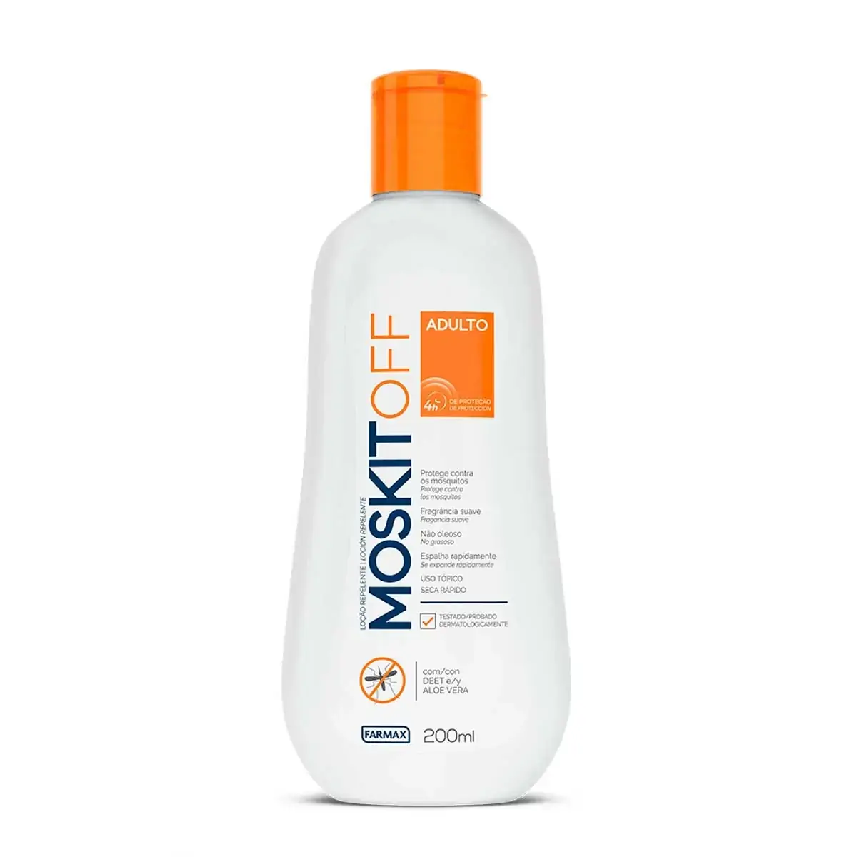 Repelente Moskitoff Locao 200ml Farmax