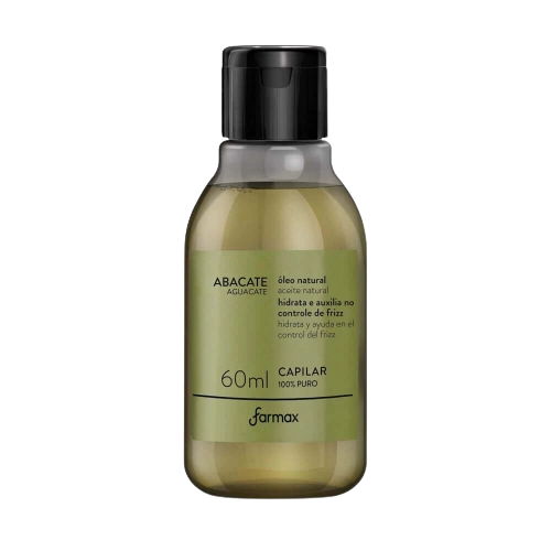 Óleo Concentrado De Abacate e Macadamia 60Ml Farmax