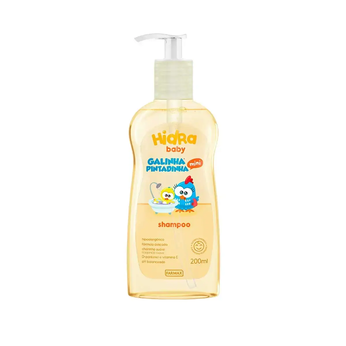 Sha Hidra Baby Galinha Pintadinha 200ml