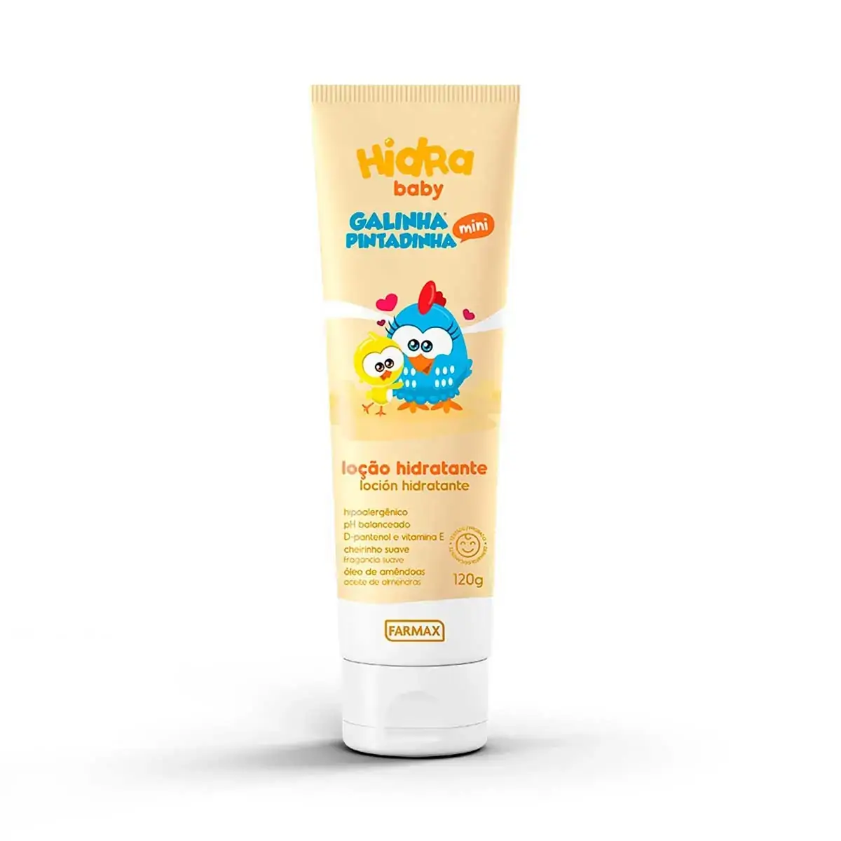 Locao Hidratante Galinha Pintadinha 120grs Hidrababy Farmax