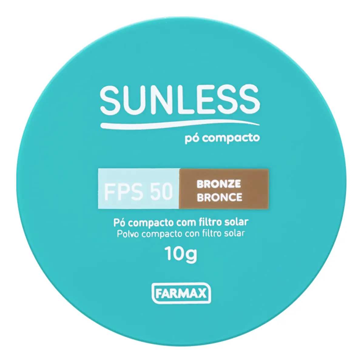 Pó Compacto Efeito Matte Fps 50 Bronze Sunless 10g