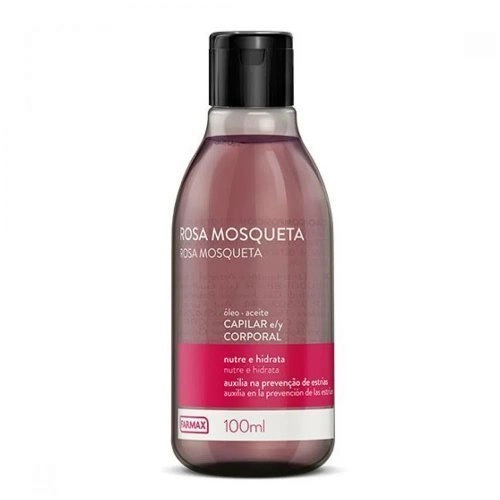 Oleo de Rosa Mosqueta Farmax Capilar/Corporal 100ml