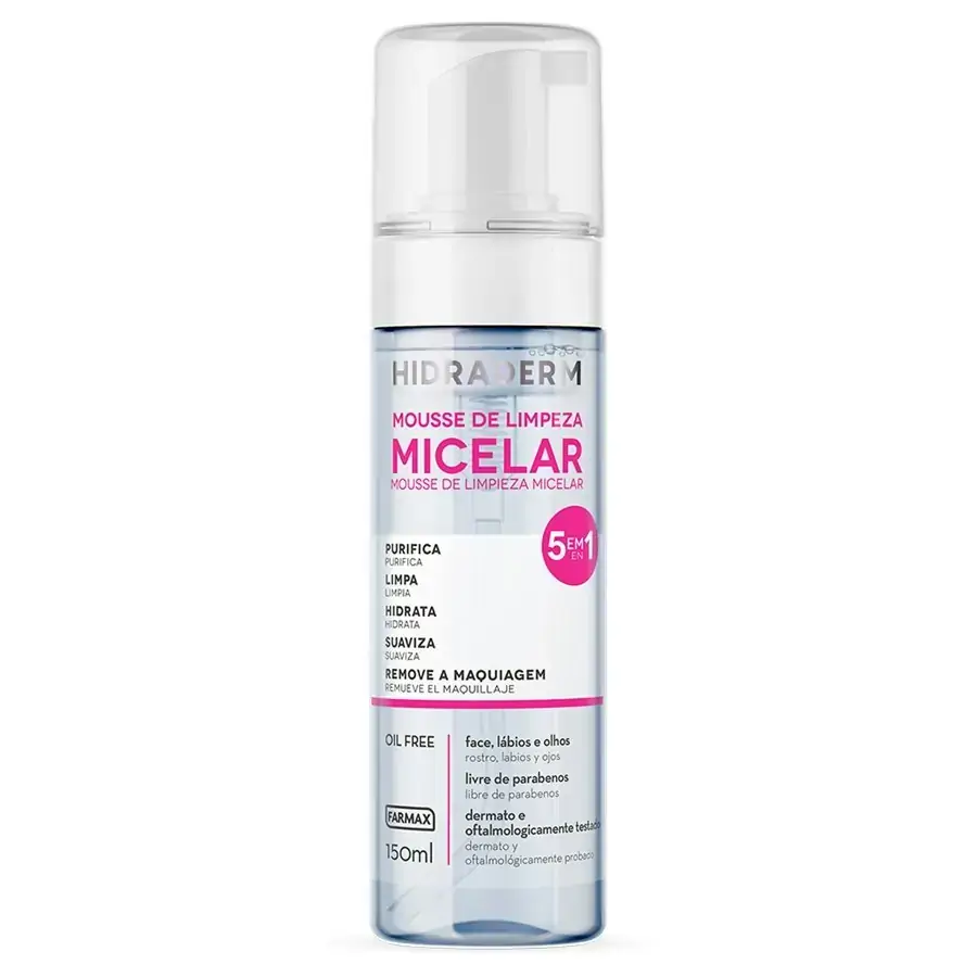 Hidraderm Mousse Limp Micelar 5x1 150ml 1541