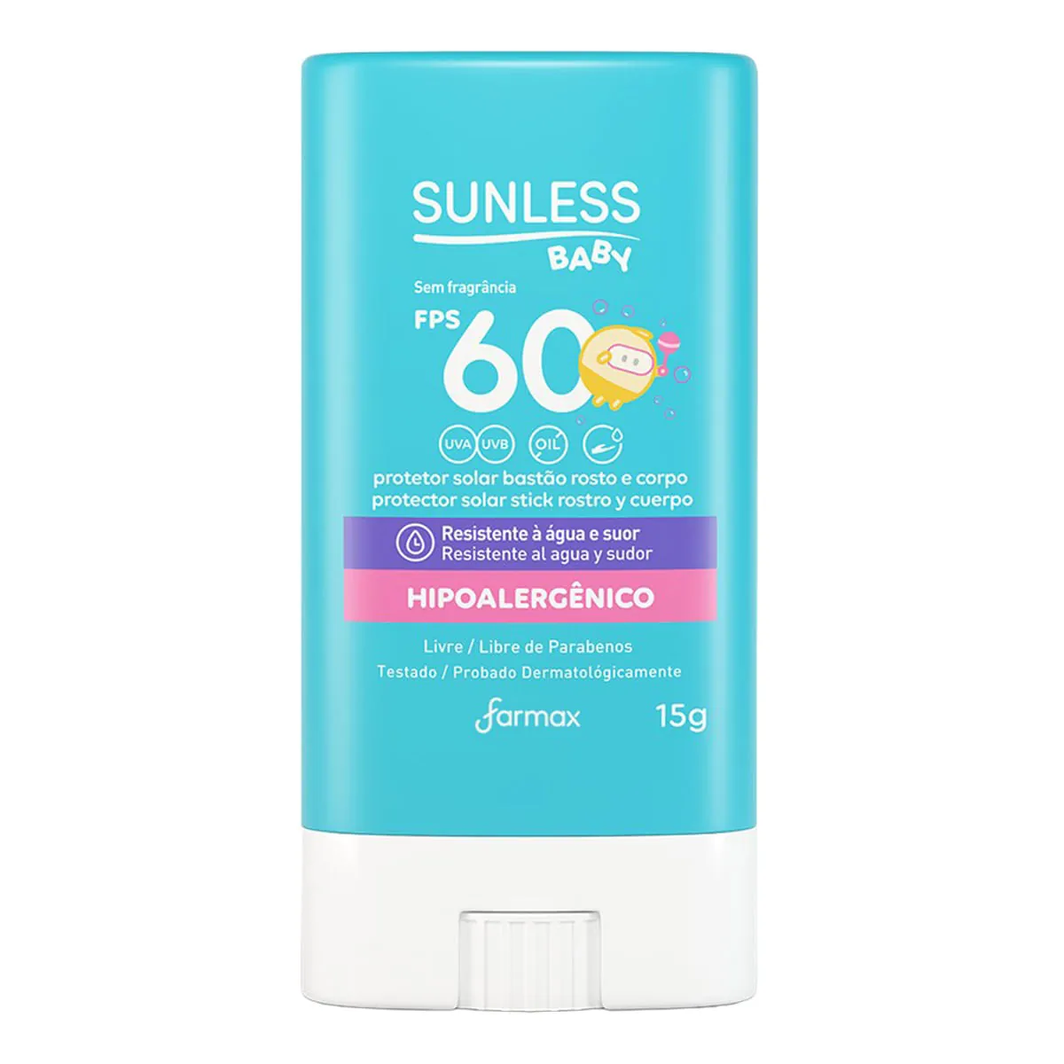 Prot Sunless 15g Fps60 Bastao